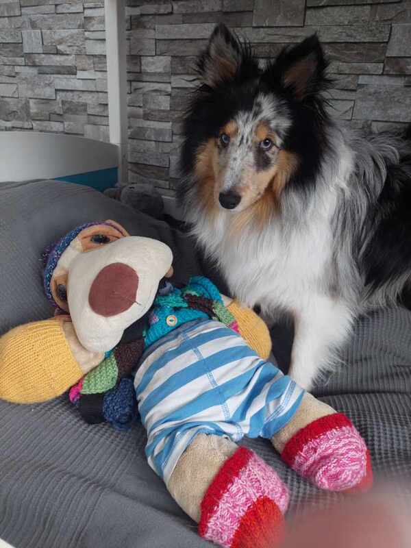 Tauno tapasi Retun vierailullaan eskarin luona