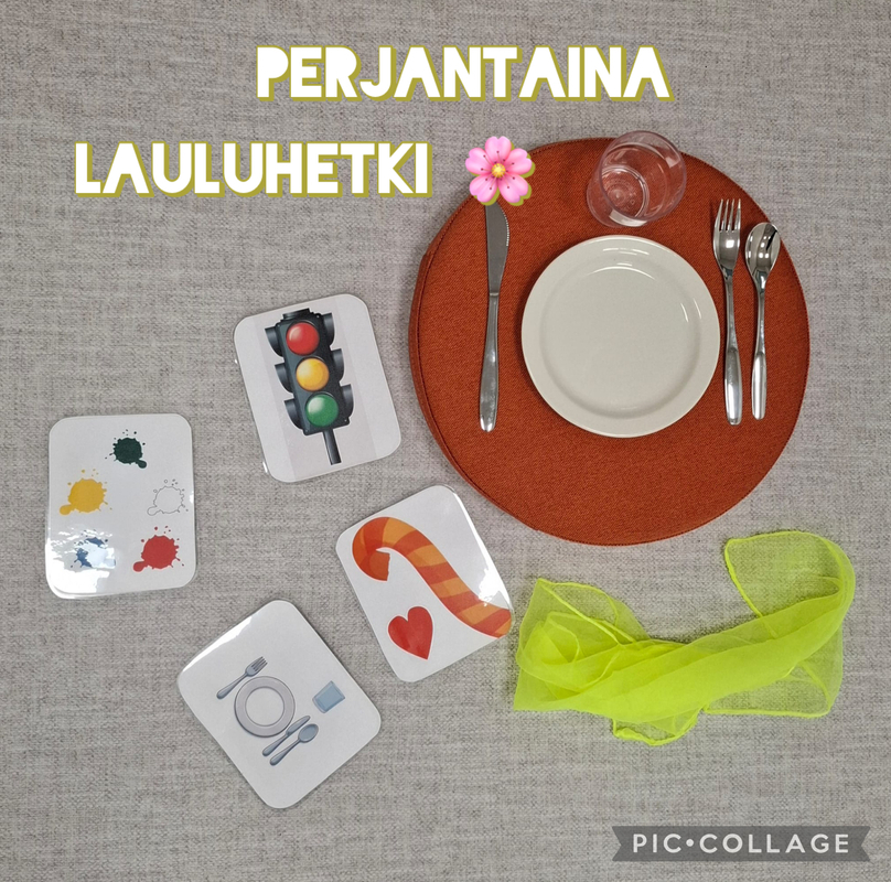 Perjantain lauluhetkellä liikennejumppaa, värilaulu, ruokailu alkaa ja liina-laulu!🎼🎼🎼🎼🎼🎼 Laulu perjantain laulelut