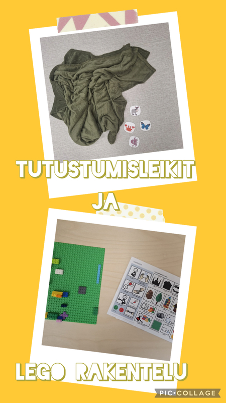 Tutustumisleikkinä kommervenkkaa vemmerkonkkaa....🥰 Legoleikit nyt myös kuvitettuna 😍 Tutustumisleikkejä ja kuvat auttamaan legoleikkejä.
