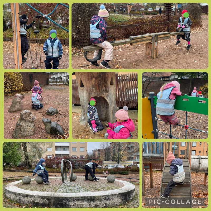 6.11. kävelyretki Mutalahden leikkipuistoon