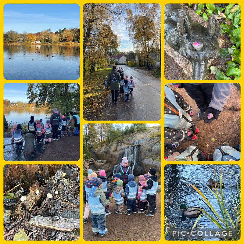 Kävelyä kauniissa säässä