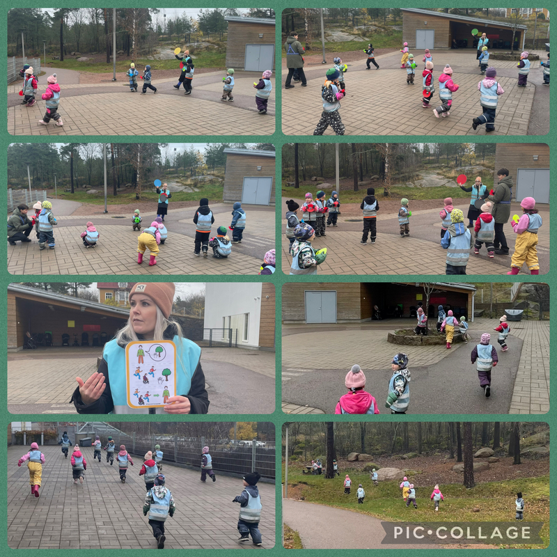 Liikuntaa pihalla 3.11.