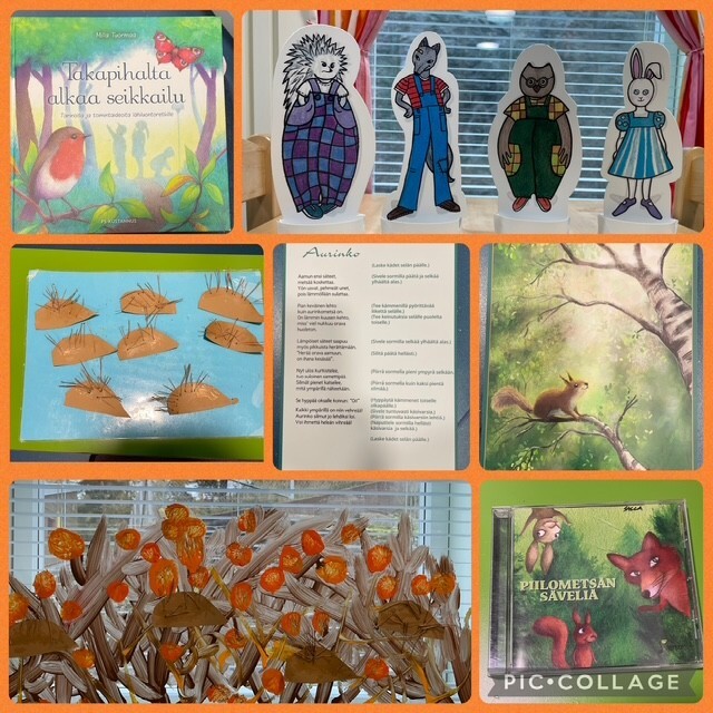 Tiikerinpentujen syksyn tekemisiä