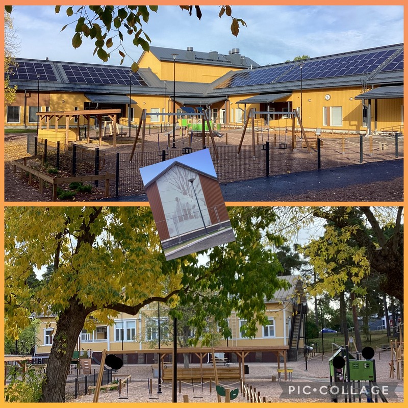 Meitä on kahdessa talossa ❤️❤️ ja yhteinen ihana piha☀️