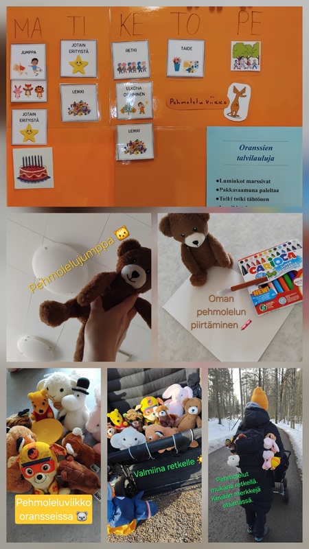 Oranssien touhuja viikolla 11.