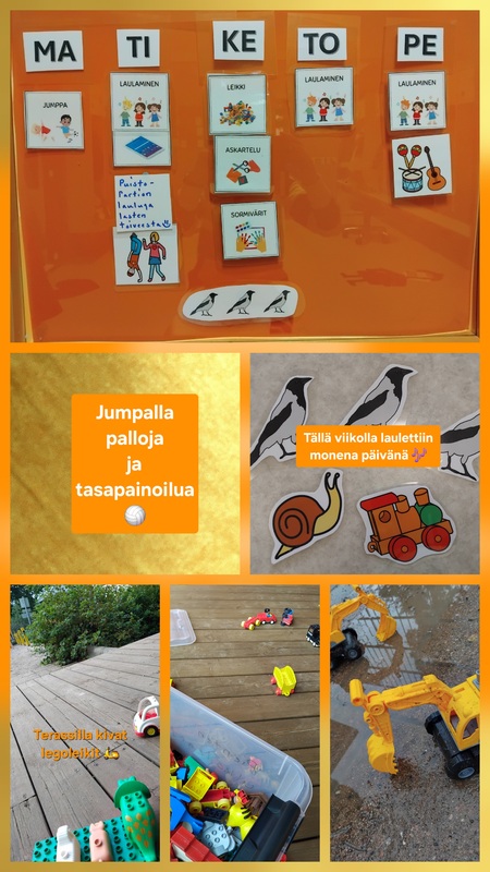 Oranssien touhuja viikolla 36.