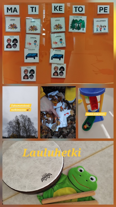 Oranssien touhuja viikolla 42.