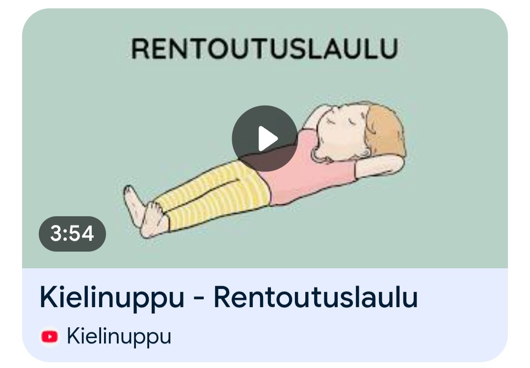 Rentoutua voi monella tavalla