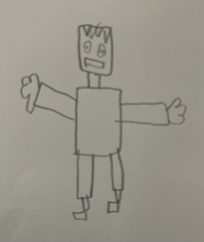Kuvassa piirretty Frankenstein.