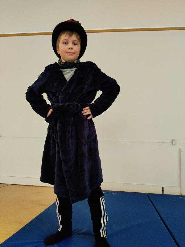 Kuvassa talentkilpailija