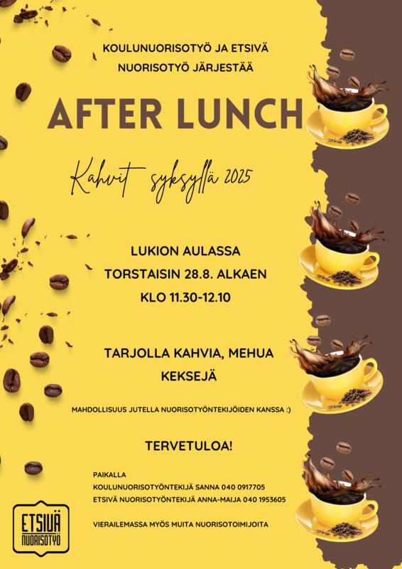 Torstain virkistystä!