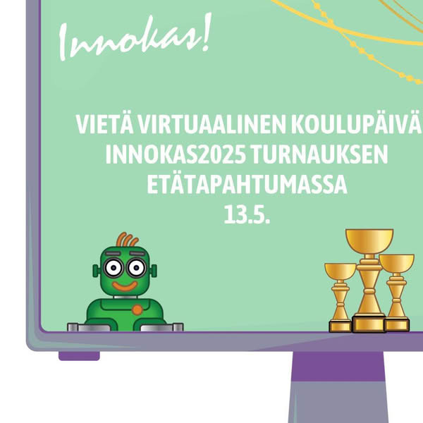 Innokas ohjelmointi- ja robotiikkaturnauksen valtakunnallinen turnaus 13.5.
