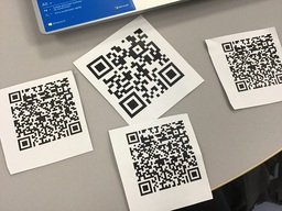 Ratkaistiin QR-koodeja.