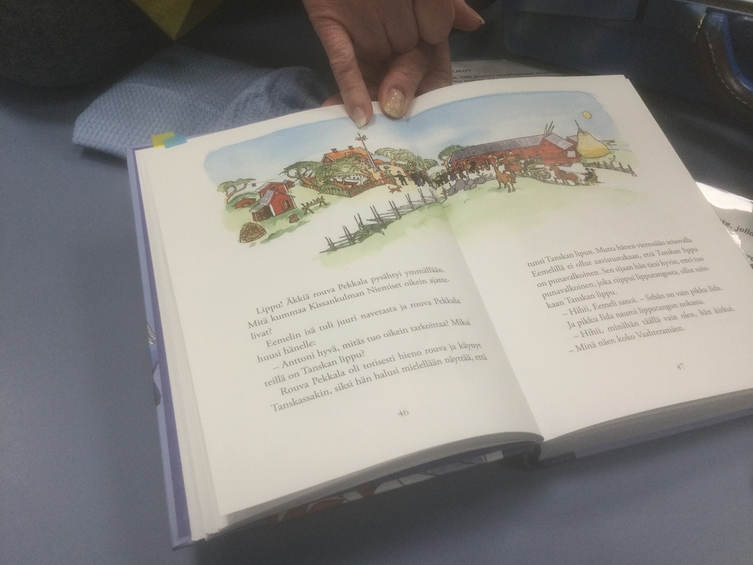 Vaahteranmäen Eemeli -tarinaan tutustumista.