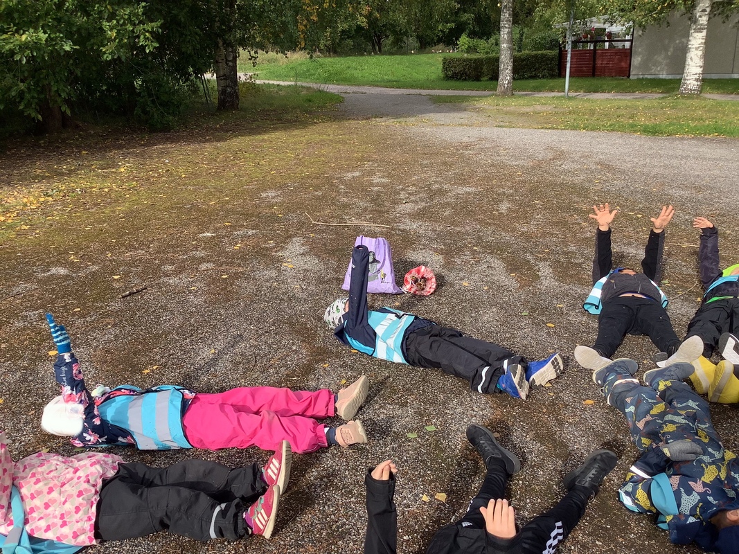 Vaakasuora ja pystysuora. Käsitteiden opettelemista.
