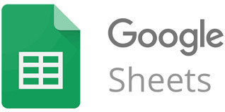 Google Sheetsin logo, kuvituskuva.