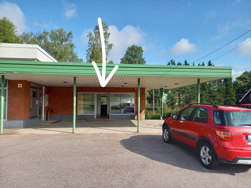 Saukkolan avoin päiväkoti sisäänkäyti