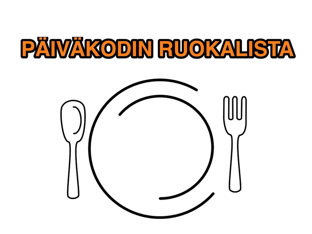 Linkki päiväkodin ruokalistaan.