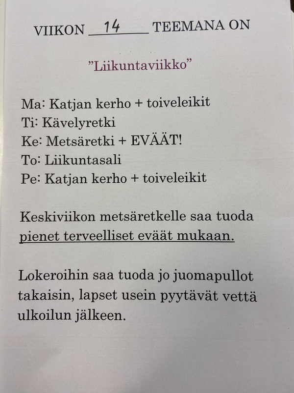 Viikko 14