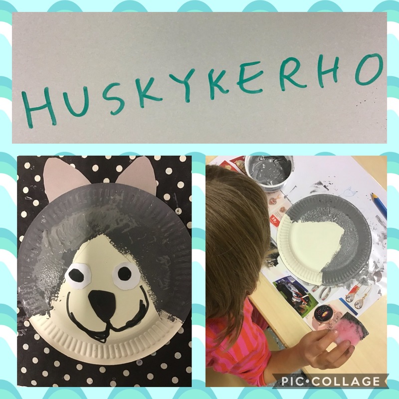 7.10.20 Huskykerhon oma askartelu