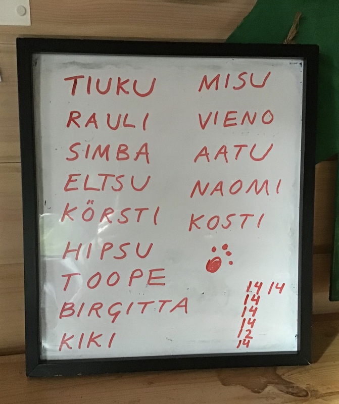 Ma 5.10. aloitimme eläinten viikon viettämisen