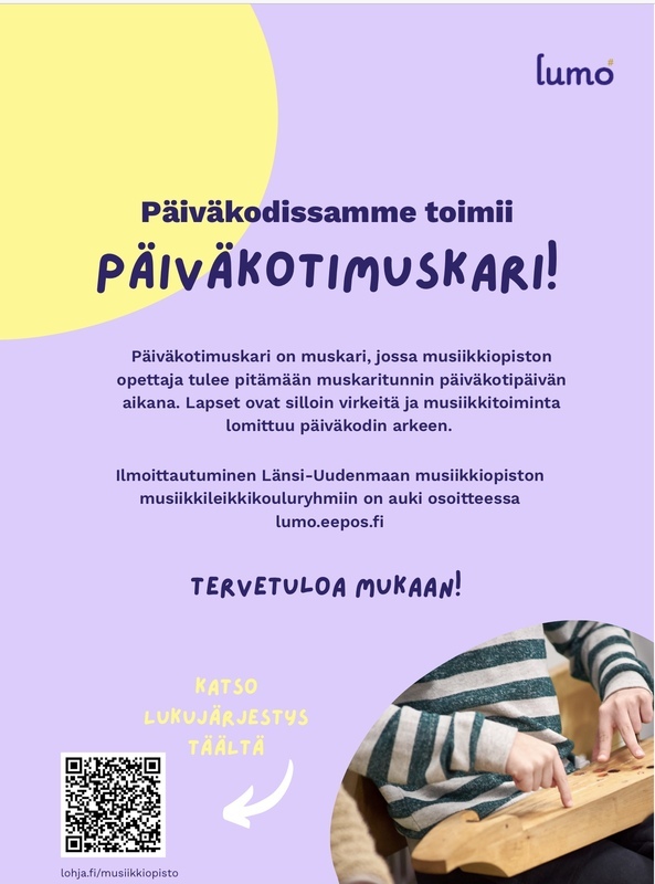 Meillä myös muskari!