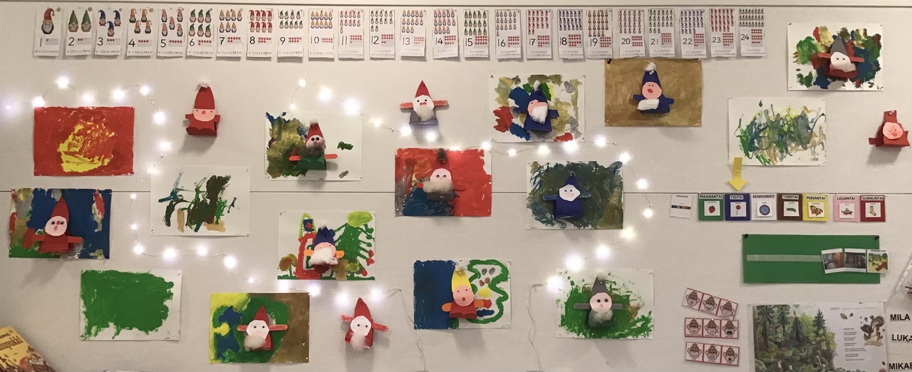 Hyvää joulun odotusta kaikille! Hyvää joulua.