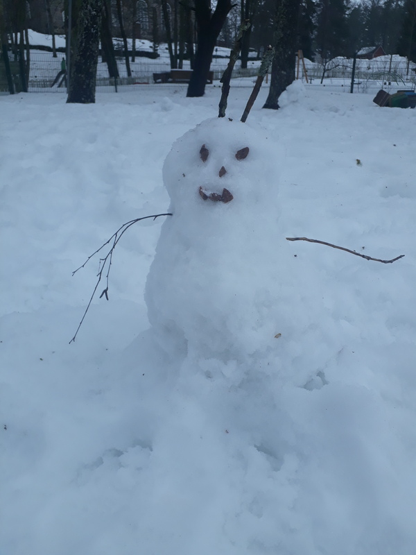 Talven lumi-ukko Talvi.