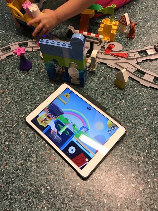 iPadilla sai ohjata legojunaa.