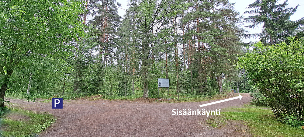 Kuvassa näkymä Lepolan käänteeltä Mäntymäentien suunnalta.