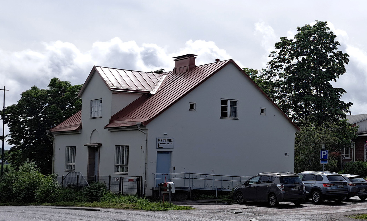 Yhdistystalo Pytinki yleiskuva Kuva Pornaisten Yhdistystalo Pytingistä.