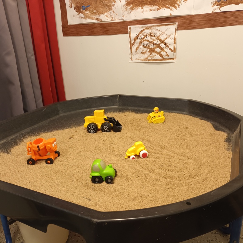 Hiekkaleikkiä