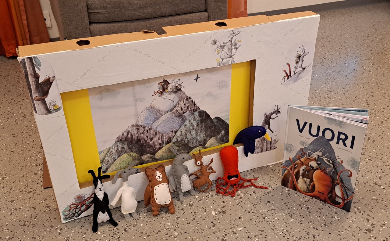 Lokakuun KAUK-satu; Vuori. (KAUK= kirjat astuvat ulos kansistaan).