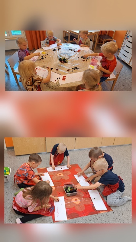 Musiikkimaalausta marjoilla