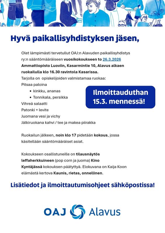 Vuosikokouskutsu
