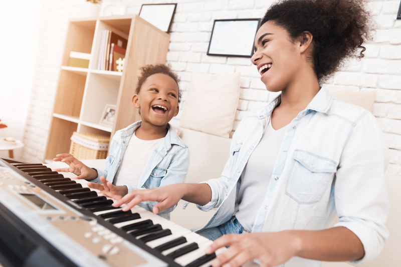 Every time my family get together we make music.