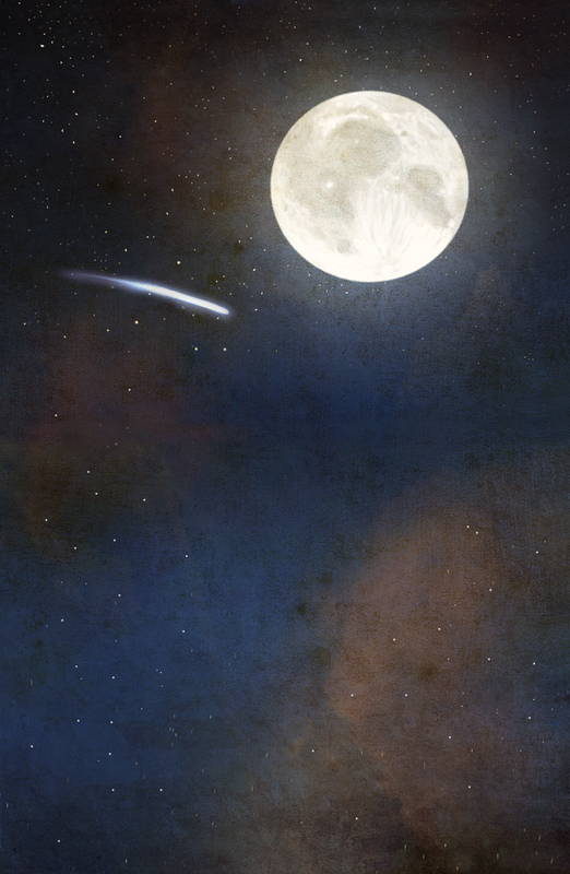 the moon
