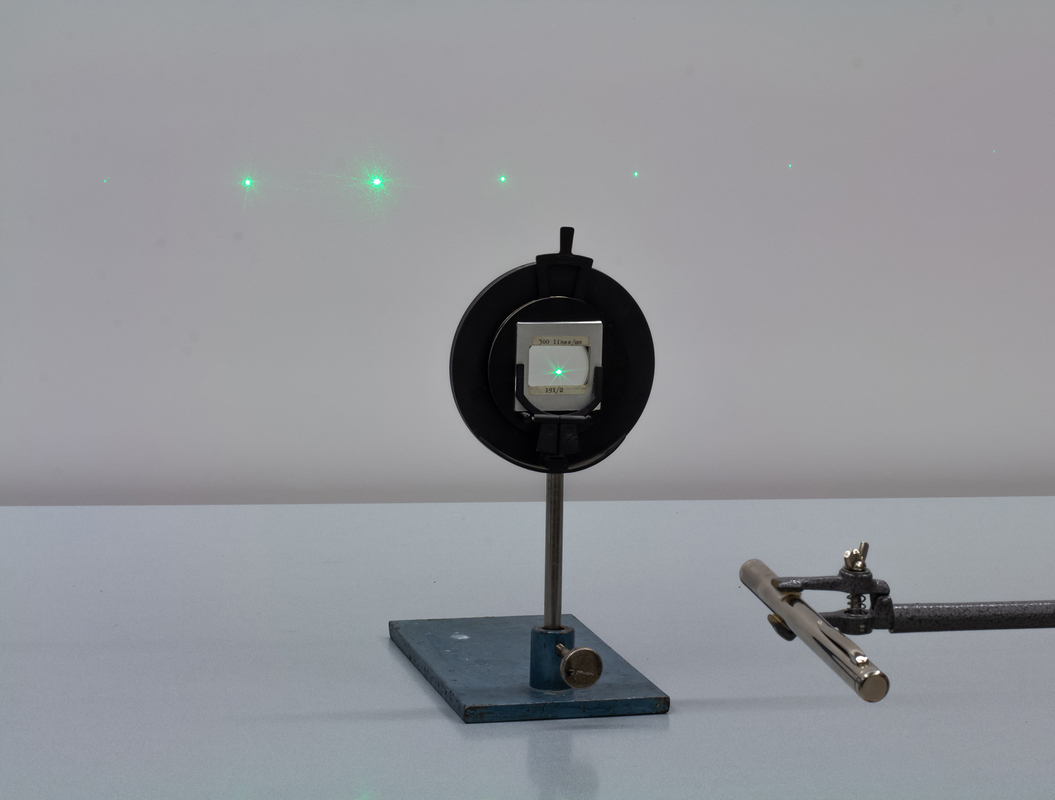 Diffraktiokuvio varjostimella