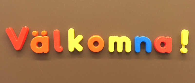 Välkomna!