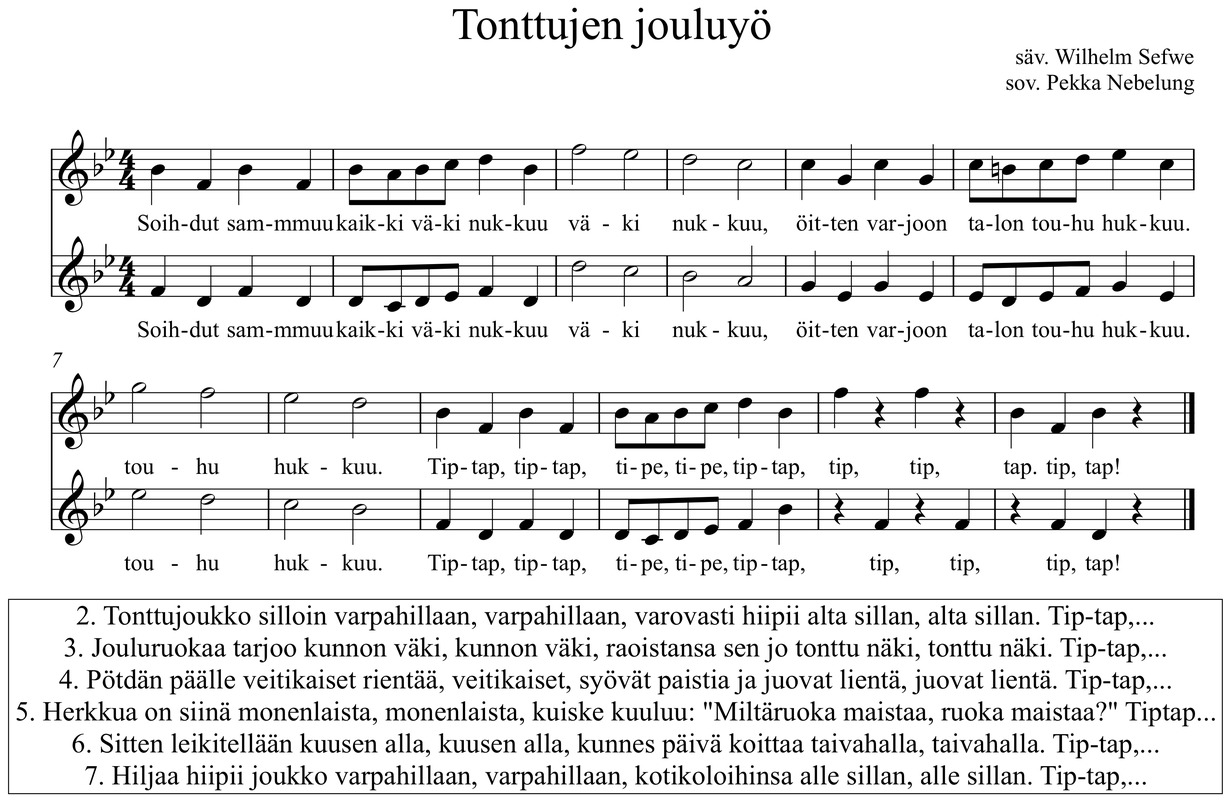 Tonttujen jouluyö