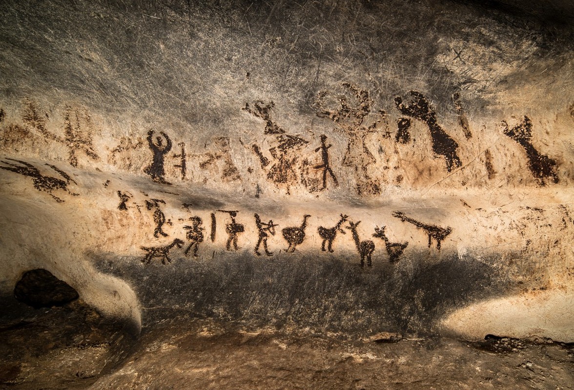 Luolamaalaus Bulgariassa.
