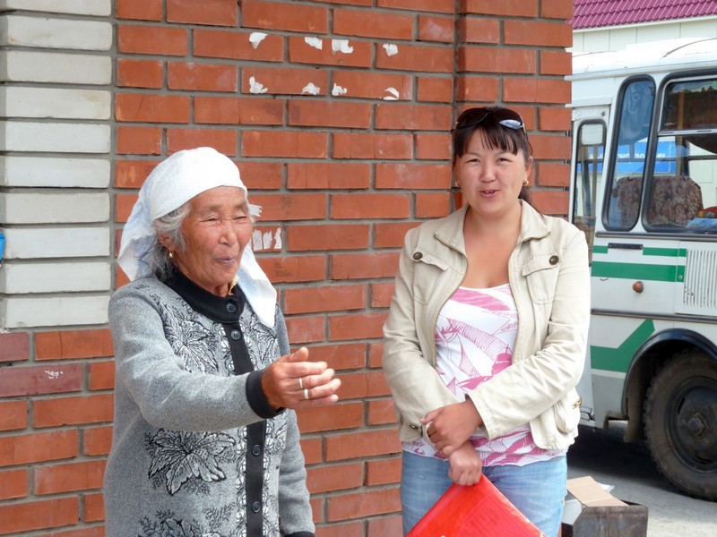 Venäjällä lähellä Mongolian rajaa..