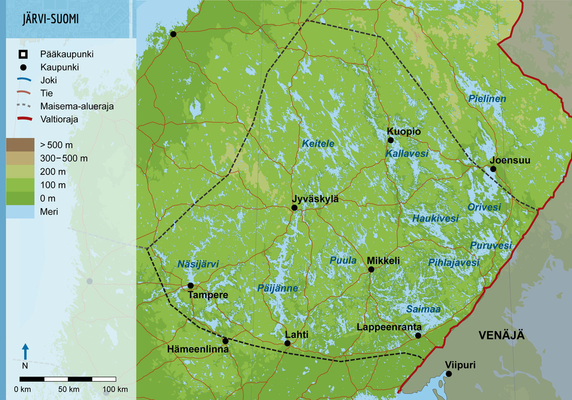 Järvi-Suomi.
