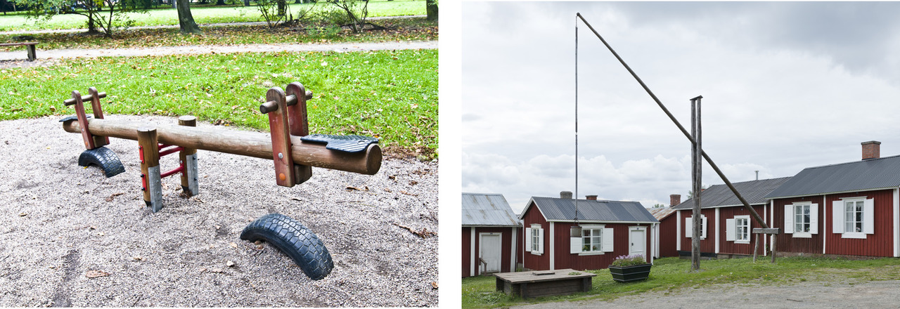 Lankkukeinu eli kiikkulauta on ykköstyypin vipu. Myös vinttikaivo eli vipukaivo on ykköstyypin vipu. Sangollinen vettä nousee kaivosta helpommin, kun voimana toimiva vastapaino auttaa.