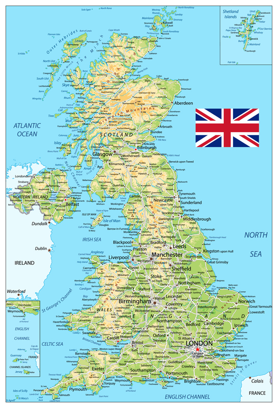 The UK.