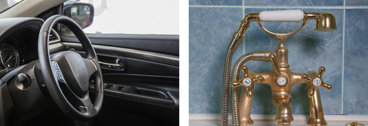 Steering wheels and faucets make use of the axle wheel.