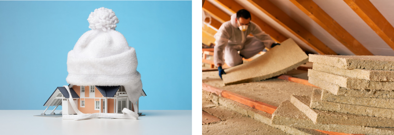 Insulants prevent heat from escaping into the environment.