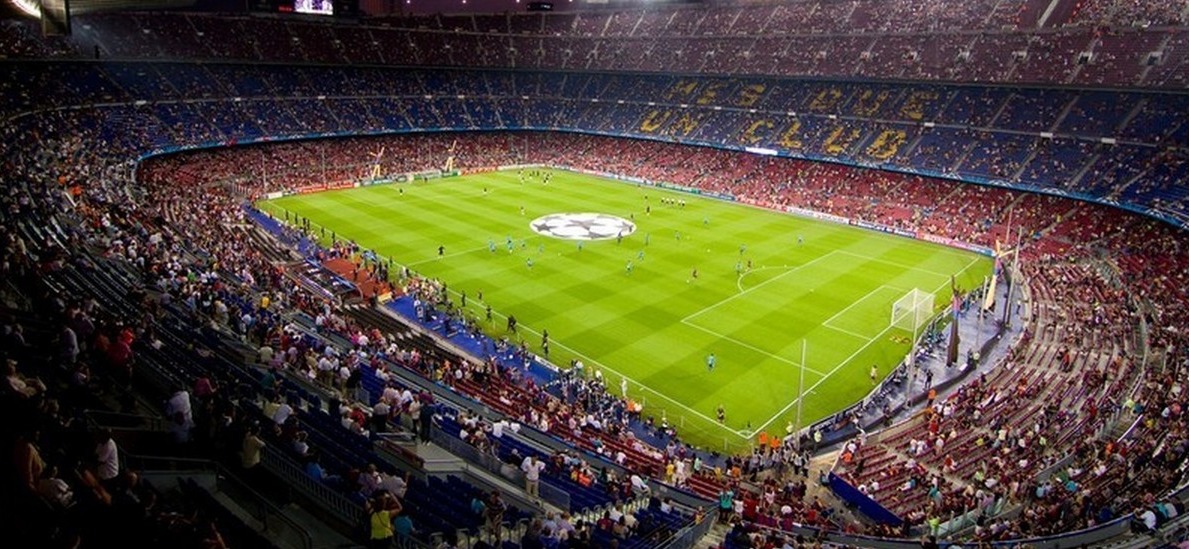 Camp Nou -stadion Barcelonassa.