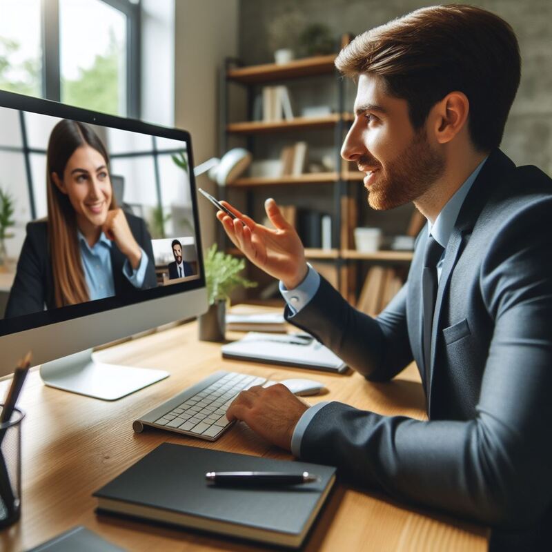 DALL·E 2024-03-30 15.51.39 - Create a photorealistic image showcasing a moment in an online learning environment where a teacher is having a conversation with an adult student. Th.png