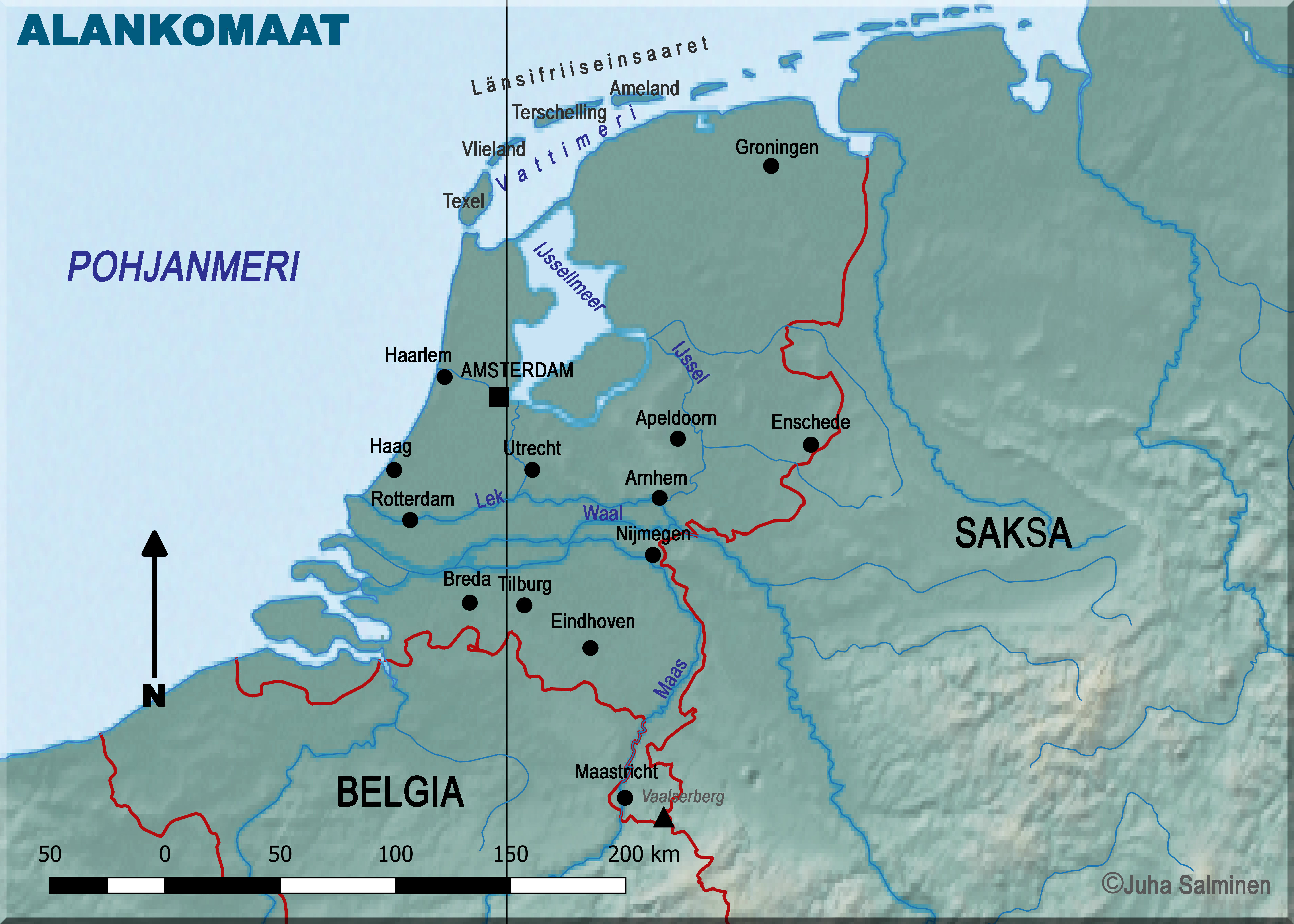 Esitellä 52+ imagen kartta alankomaat